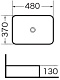 Grossman Мебельная раковина GR-3016 белая – картинка-6